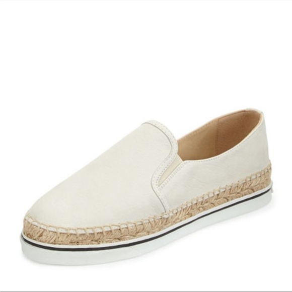 Jimmy Choo Dawn Espadrille Optic White Sneakers Shoes 41